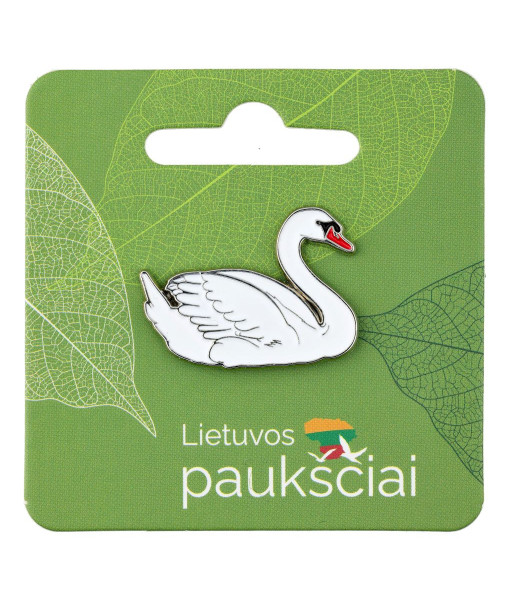 Įsegamas ženkliukas Gulbė nebylė